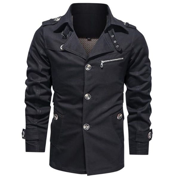 

men's winter solid color jackets warm coat thermal turn-down collor outerwear male jacket mens plus size, Black;brown