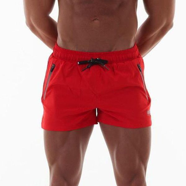 

2021 summer solid color mesh compression quick-drying shorts men's sweatpants gyms fitness men shorts slim fit clothes, White;black