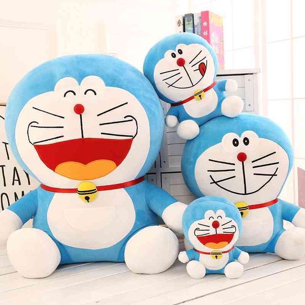 

doraemon plush toy cute robot blue fat man pillow jingle cat doll