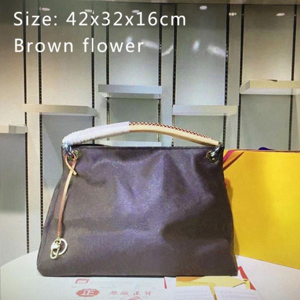 

bags new mm44869 the high leather purse handbags fashion shopping real totes artsy classic women shoulder bag n40253 quality jtghi