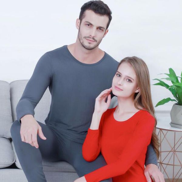 

two piece dress plus size l- 6xl arrival thin thermal underwear set long johns for male female warm clothing winter suit wear, White