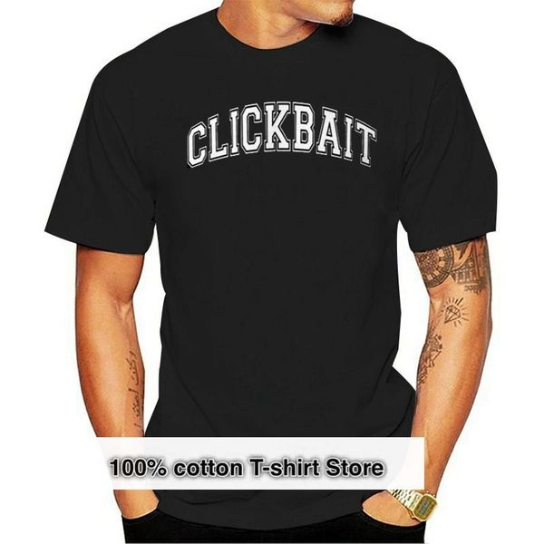 

men's t-shirts david dobrik - clickbait short-sleeve casual t-shirt, White;black