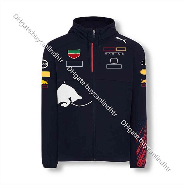 

f1 jacket 2021 style car sweater racing suit team commemorative plus size sportswear formula 1 customize dfiv, Black;brown