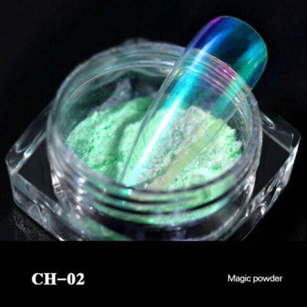 

nail glitter uv gel dust decorations accessories art mirror powder professional ice transparent makeup chrome pigment, Silver;gold