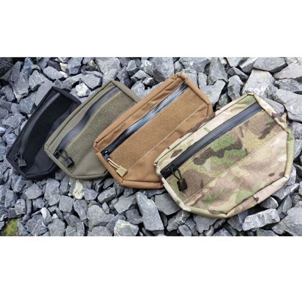 

cycling helmets tactical armor carrier drop pouch vest belly bag military molle waist dump storage