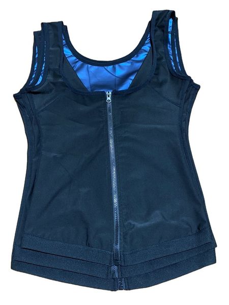 

women's weight loss shaping vt black corset non neoprene garment sweet shaper summer sweatshirt, Gray