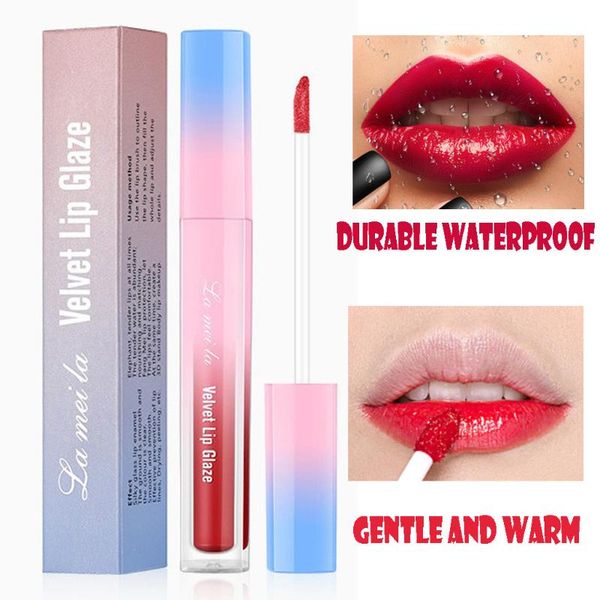 

lip gloss liquid moisturizer velvet metal lipstick cosmetic beauty makeup