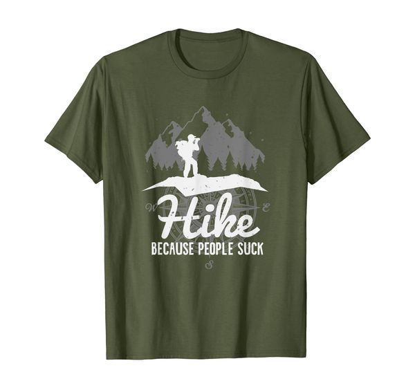 

Hike - Because People Suck T-Shirt, Mainly pictures