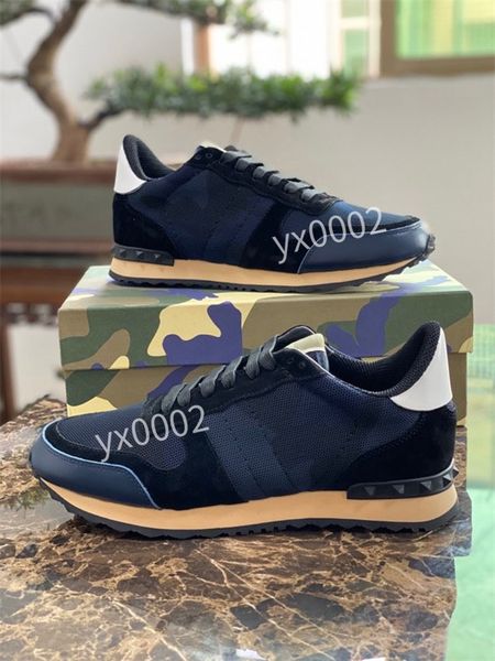 

designer luxury men women casual shoes decorated arrow lace-up stitching sneakers comfortable leather breathable sneaker sport shoe size38-4, Black