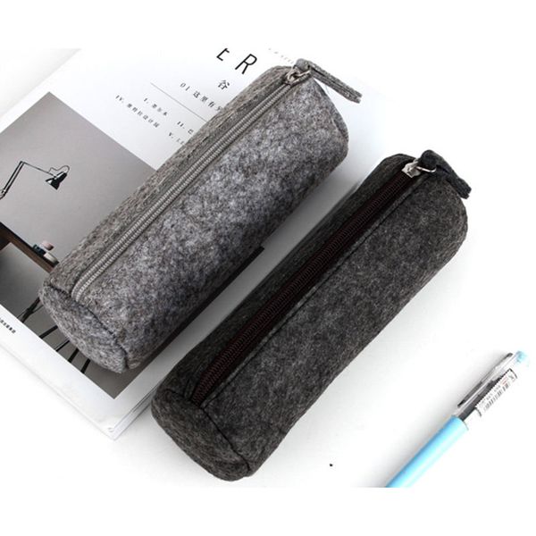 

Felt Pen Bag Creative Simple Korean Multifunctional Large Capacity Student Stationery Pencil Bag School Supplies 1 Pcs