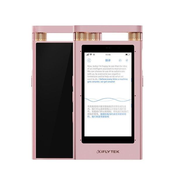 

digital voice recorder iflytek sr501 smart translator hd real-time recording to text noise reduction touch screen audio intervie