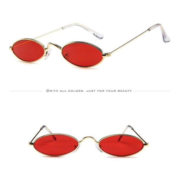 

other event & party supplies fashion mens womens retro small oval sunglasses metal frame shades eyewear outdoor literary mini cat eye