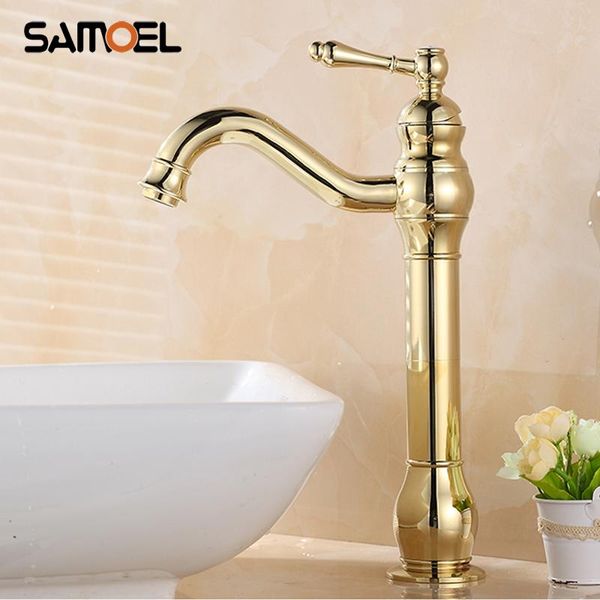 

bathroom sink faucets selling brass golden basin faucet taps single hole deck mounted mixers torneira banheiro g1106
