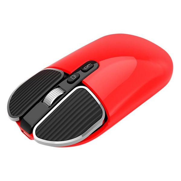

mice m203 wireless mouse home office mute rechargeable bluetooth 5.1+2.4g dual-mode computer gaming