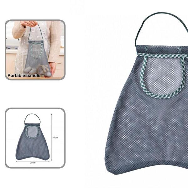 

storage bags soft polyester multi-purpose food net bag for fruit mesh