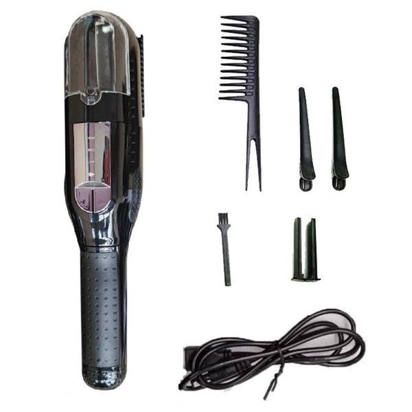 

hair clippers split trimmer usb charging professional cutter smooth end cutting clipper dual 1/4 inch 1/8