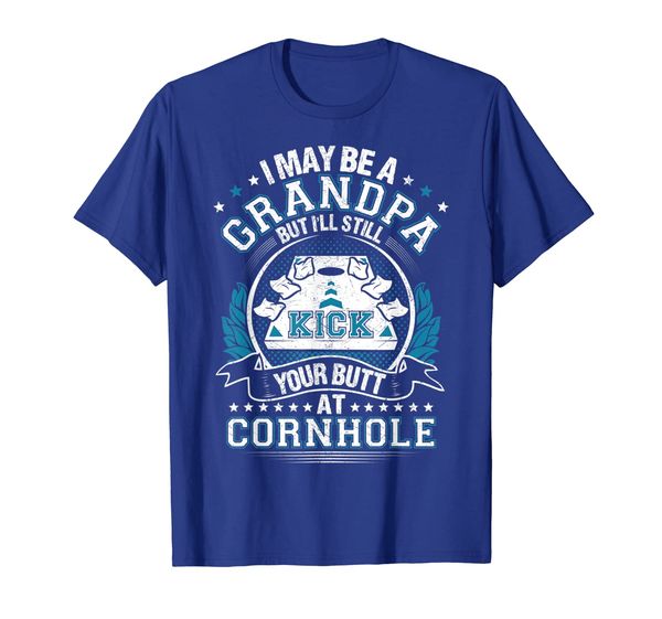 

cornhole funny grandpa corn hole tshirt, White;black