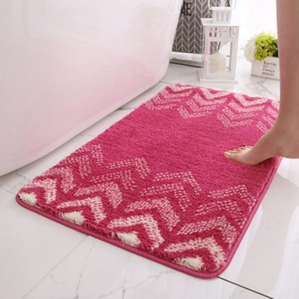 

carpets non-slip bath mats flocking microfiber thickened door entrance carpet rugs bedroom bedside foot pad kitchen absorben floor