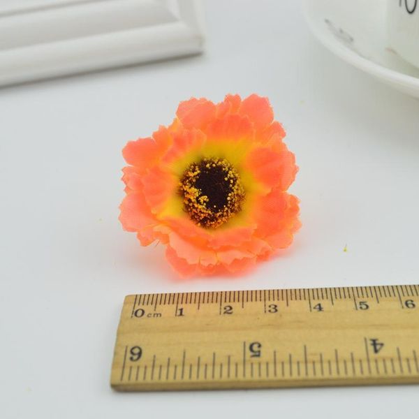 

20pcs silk gerbera stamen christmas decorations for home wedding fake sunflower scrapbooking diy wreath artificial jllnef