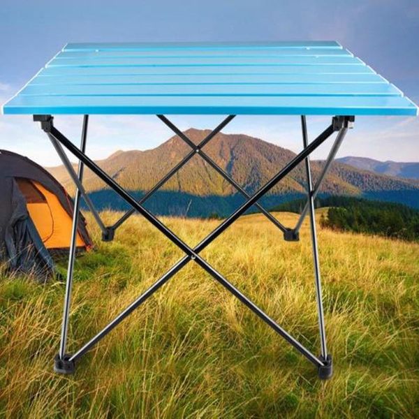 

camp furniture portable outdoor folding table camping aluminium picnic waterproof durable lightweight backpacking desk