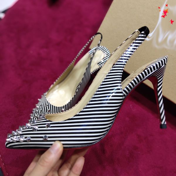 

2021 good quality fashion women luxurys designers shoes designer sandals womens luxury high heels sandal dress shoess with box size 35-41 -h, Black
