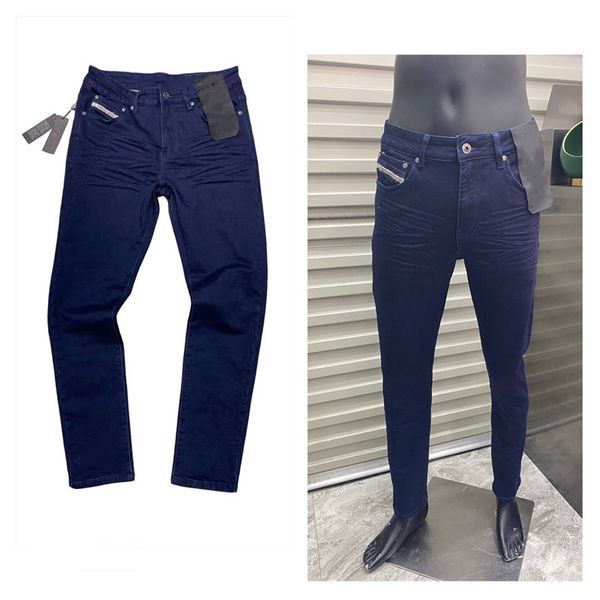 

designer style distrressed mens jeans hip hop slim leg trousers blue fashion club clothing for male skinny pants