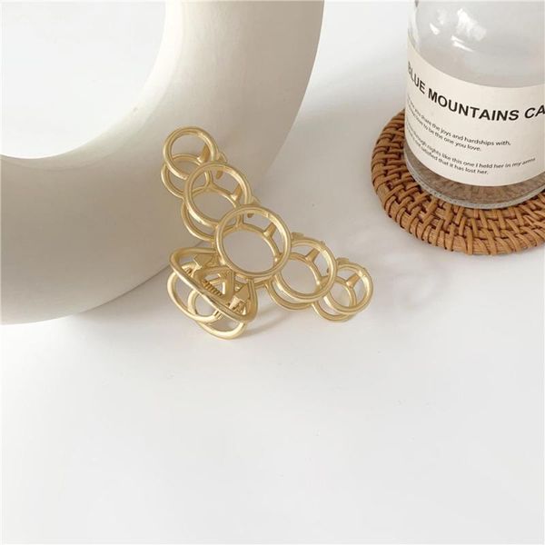 

hair clips & barrettes han edition tide contracted fashion and personality temperament hairpin women fine jewelry gifts, Golden;silver