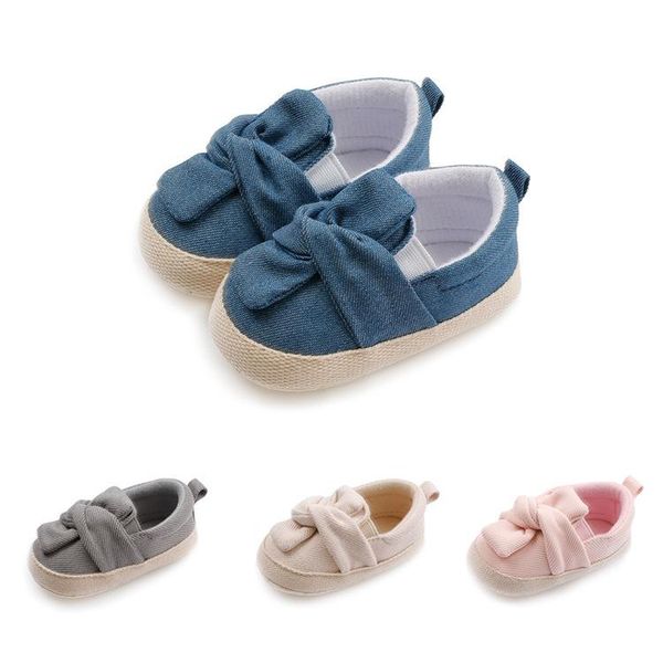 

first walkers walker baby spring autumn solid color shoes infant flats toddler girls boys soft sole kids slio-ons canvas
