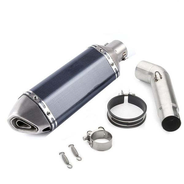 

motorcycle exhaust system cb600f cb600 midpiece lossless installation modified pipe sports variation hornets 600 chimney