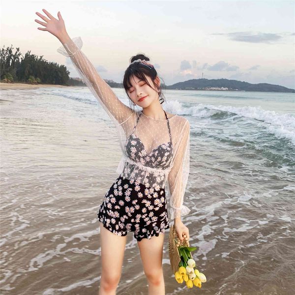 

one piece swimsuit lace two piece bikini daisy backless swimming suit, White;black