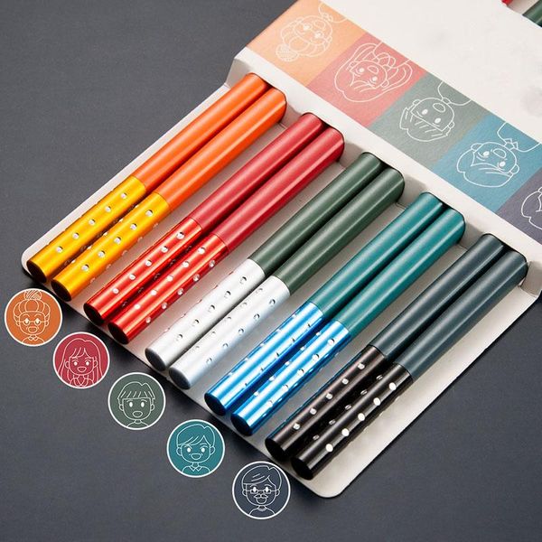 

chopsticks alloy japanese household tableware non-slip high temperature resistant reusable kitchen accessories