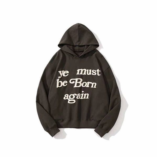 

2023 mens and womens hoodie sweatshirt autumn winter cherry plum blossom butterfly pullover coat, Black