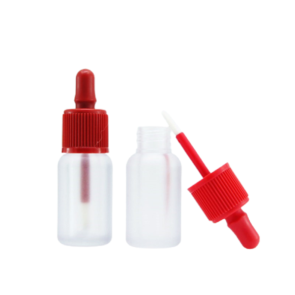 

storage bottles & jars 4ml empty round lip gloss tube frosted plastic containers refillable packaging bottle cosmetic container 50/100pcs