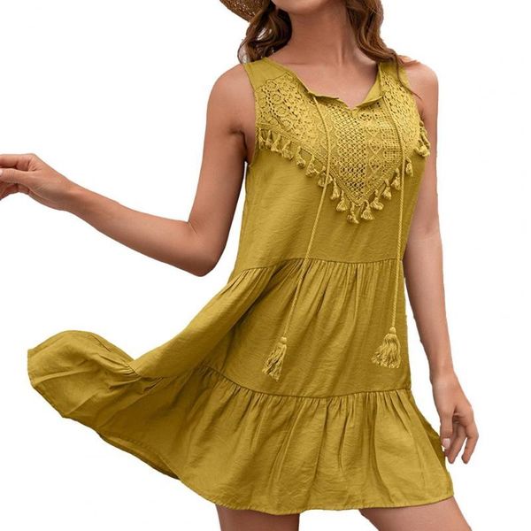 

casual dresses summer dress women travel flower printed beautiful elegant trendy sleeveless beach streetwear robe femme 2021, Black;gray