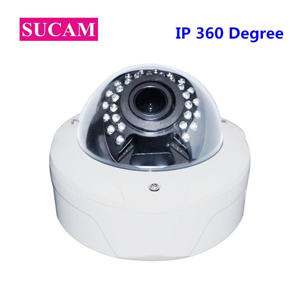 

360 degree 4mp dome ip camera vandalproof onvif wide angle night vision high resolution fisheye infrared surveillance cameras