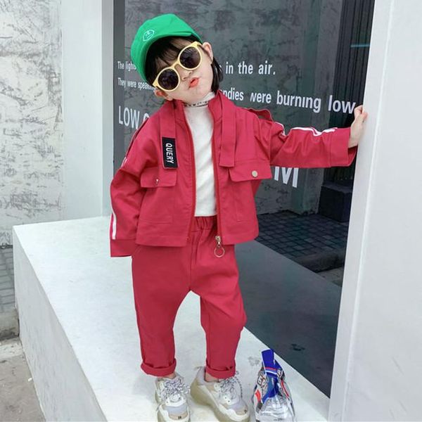 

clothing sets mihkalev baby girls outfits size 6 kids autumn clothes set for children long sleeve jacket+pants tracksuit, White