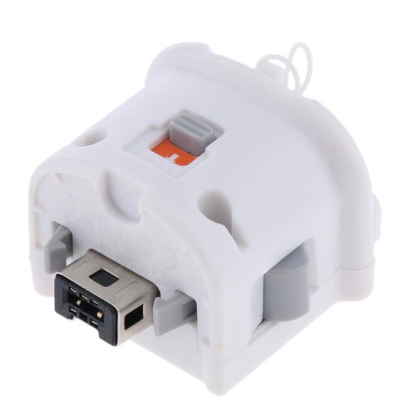 

game controllers & joysticks white motion plus external sensor adapter for wii remote controller induction accelerator easy use uni