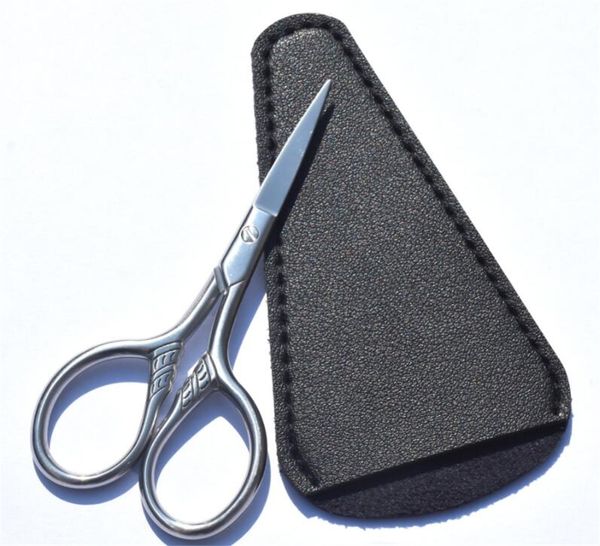 

factory precision scissors, 3.5inch stainless steel multi-purpose beauty grooming kit facial hair scissor, eyebrow, eyelash, beard, moustach