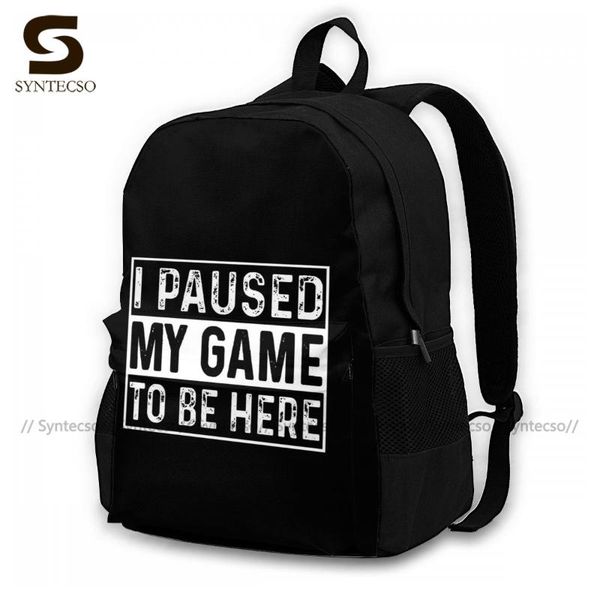 

backpack game pubg backpacks picnic teenage pattern nice polyester bags