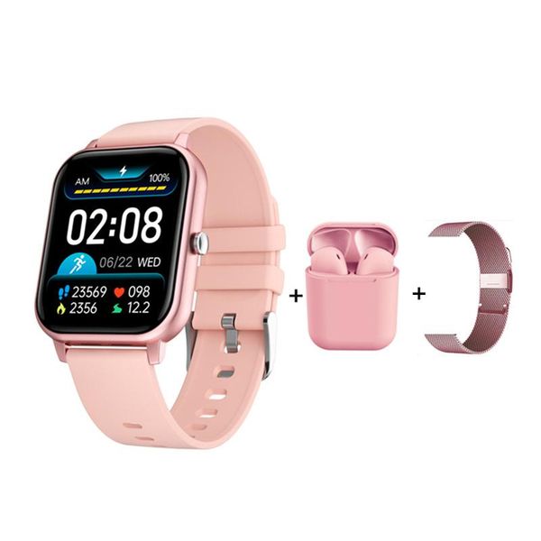 

smart watches watch 2021 kt50 1.7inch hd ips full touch screen with answer call ecg heart rrate monitor music control smartwatch vs p8