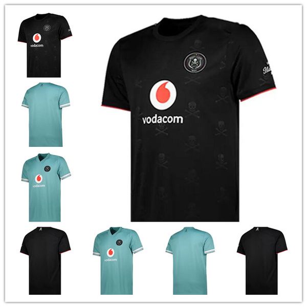

orlando pirates soccer jerseys 21 22 home away jaune noir 2021 2022 africa maillot de foot mosele o pule mabasa lorch nyauza monyane che, Black;yellow