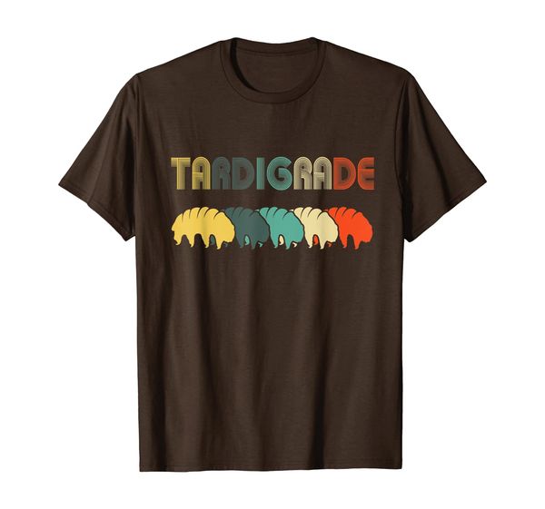 

tardigrade vintage retro style t shirts water bear science g, White;black