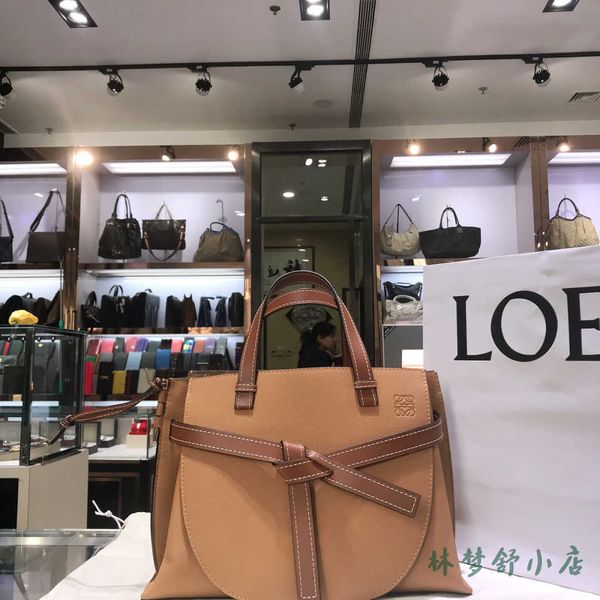 

luo yiwei women's gatecolor matching bow hand single shoulder bag messenger