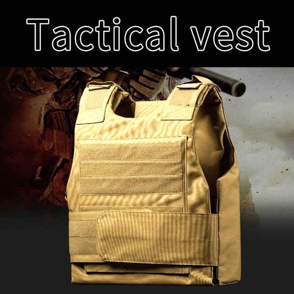 

tactical molle soft vest outdoor plate carrier swat hunting army armor molle hunting camouflage, Black;blue