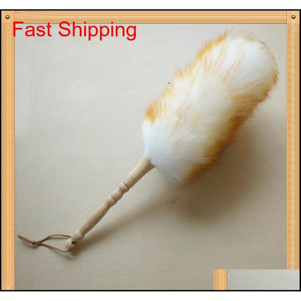 

pure lampswool duster beech handle household cleaning dusters housekeeping cleaning tool feather duster jllxug bdegarden