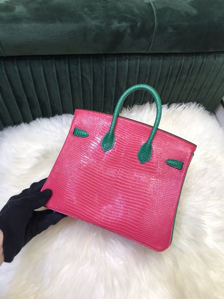 Designer Handbag Brand Brand Purse25cm Lizard Skin Totes Color Personalized 2toni a mano Prezzo all'ingrosso di qualità all'ingrosso Consegna rapida