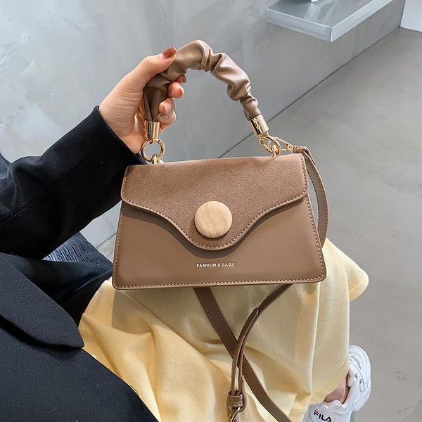 

cross body senior sense of women's handbag fashion 2021 hundred air one-shoulder sloping bag small square