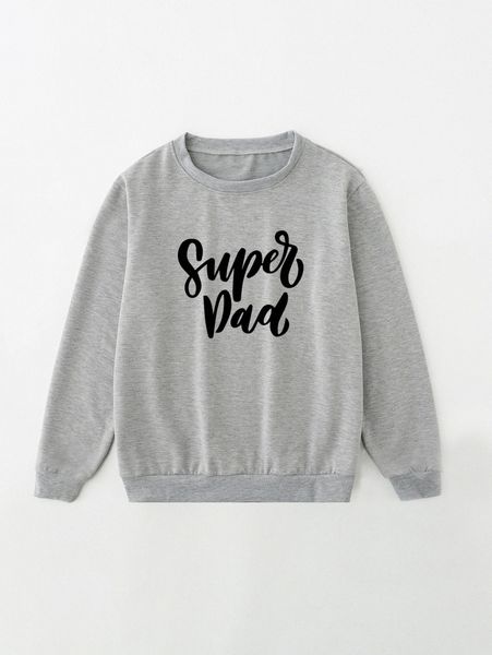 

men 1pc letter graphic pullover u9ze#, Black