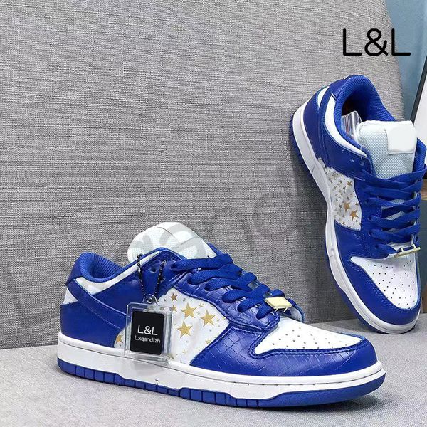 

l&l co-branded sb dunk chunky men's sean cliver sneakers women's skateboard casual shoes orange bears kentucky outdoor sneakers si