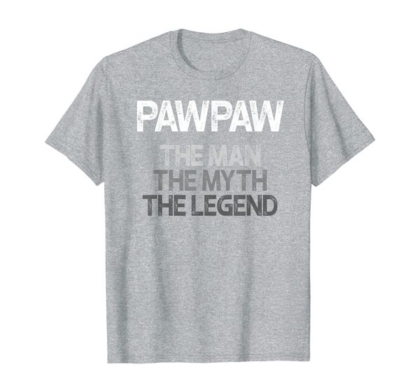 

Mens PawPaw Shirt Gift: The Man The Myth The Legend T-Shirt, Mainly pictures